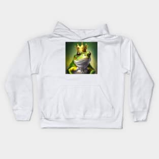 The Frog King Kids Hoodie